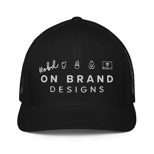 #obd Mesh back trucker cap