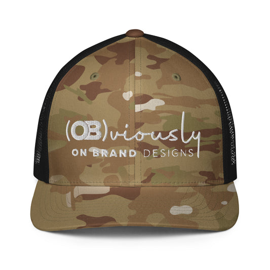 (OB)viously Mesh back trucker cap
