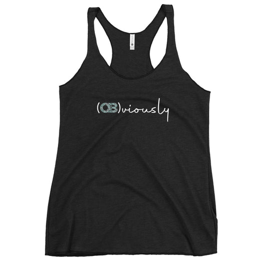 (OB)viously Women's Racerback Tank