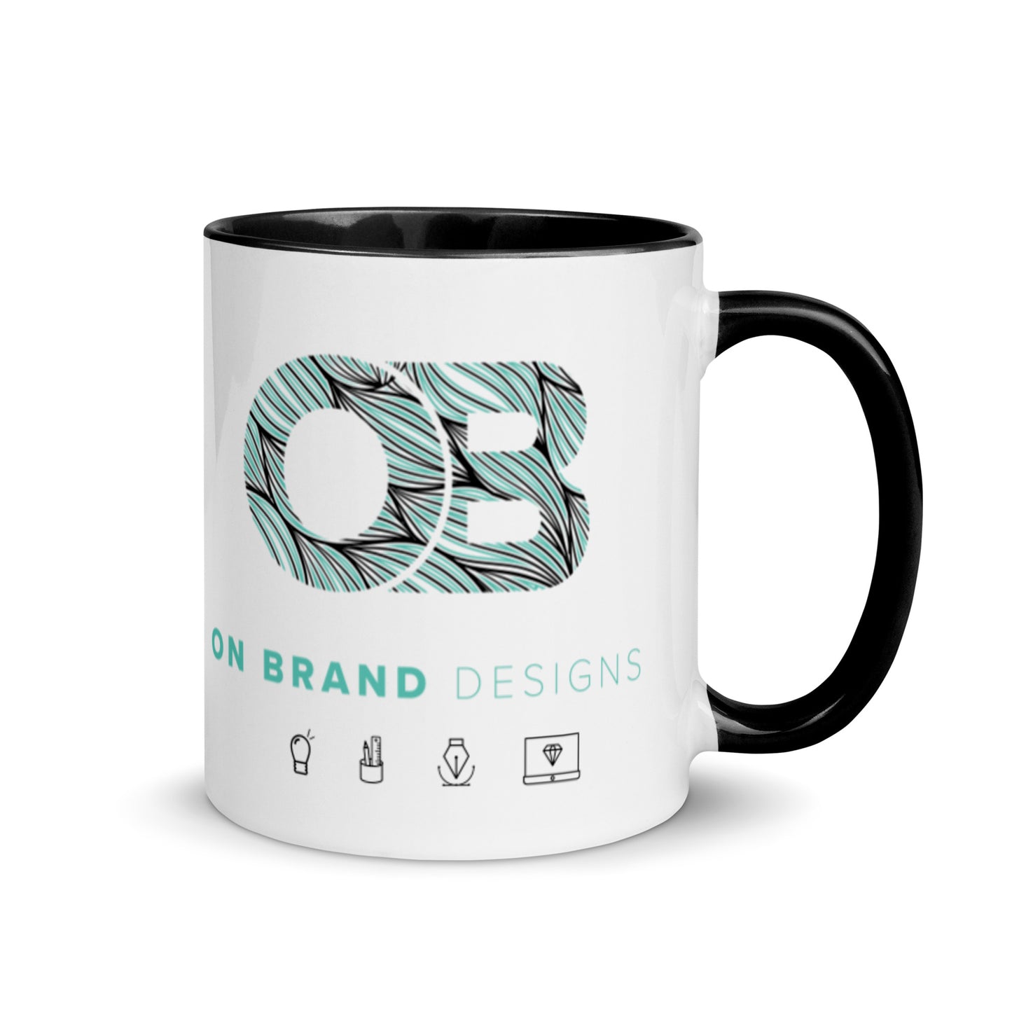 Stay on brand Mug with Color Inside