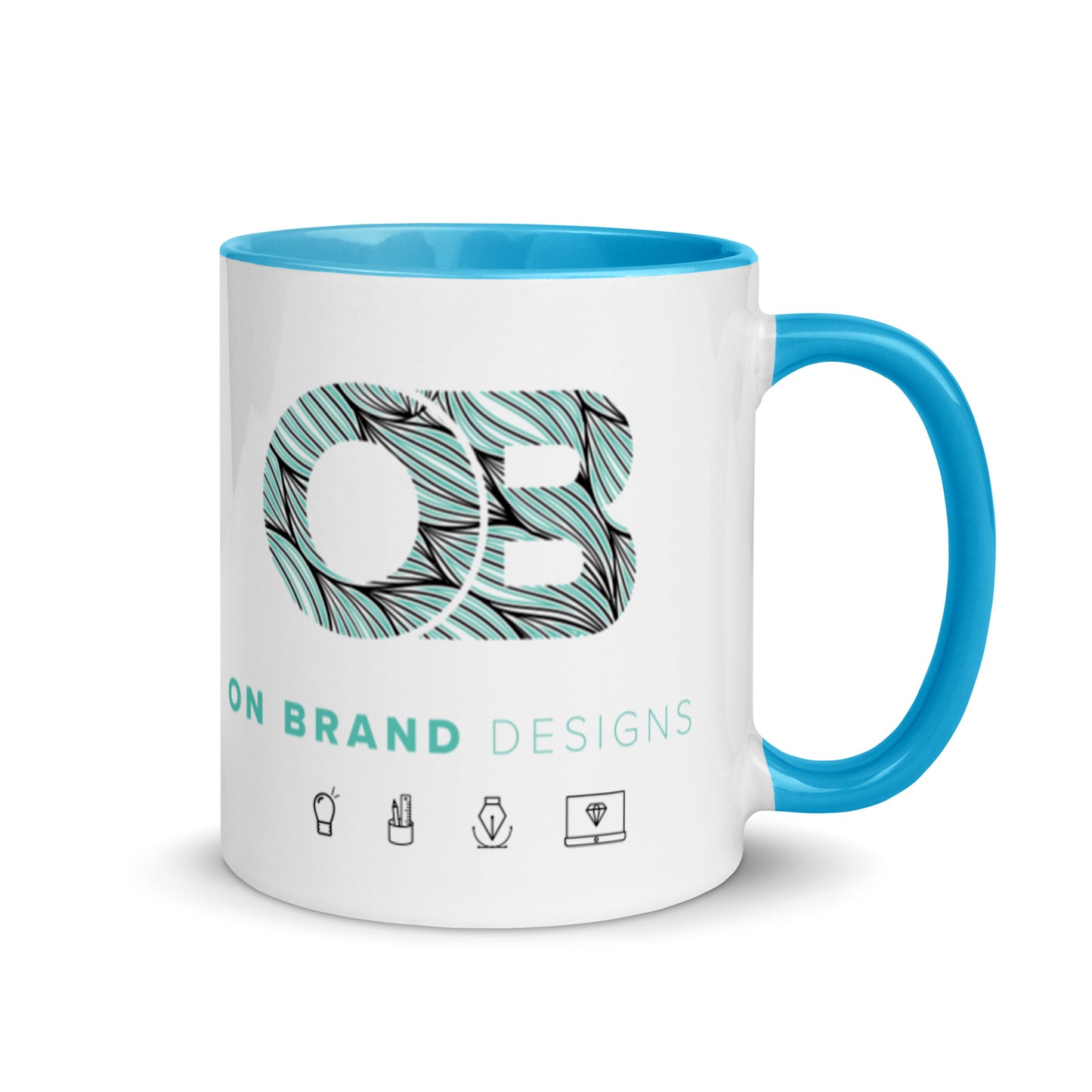 Stay on brand Mug with Color Inside